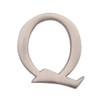 M Marcus Heritage Brass Letter Q - Pin Fix 51mm